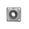 Ami Bearings SINGLE ROW BALL BEARING - 5/8 KANIGEN SET SCREW BLACK 4-BOLT FLANGE UCFPL202-10MZ20B - alternate 1